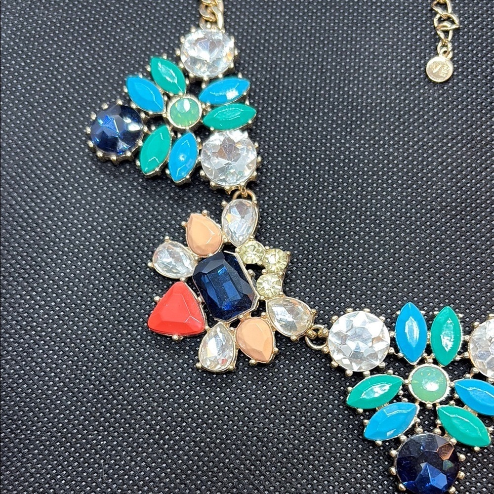 Fun Multicolor Statement Necklace - image 2